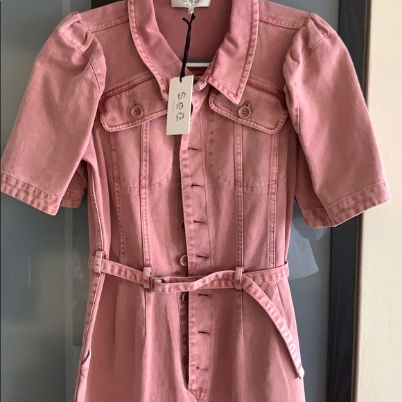 Sea Corbin Jumpsuit, pink, size 10 (true to size) - Picture 4 of 7